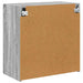 Dulap TV de perete Gri Sonoma 59,5 x 31 x 60 cm Lemn compozit - WALTI WALTI