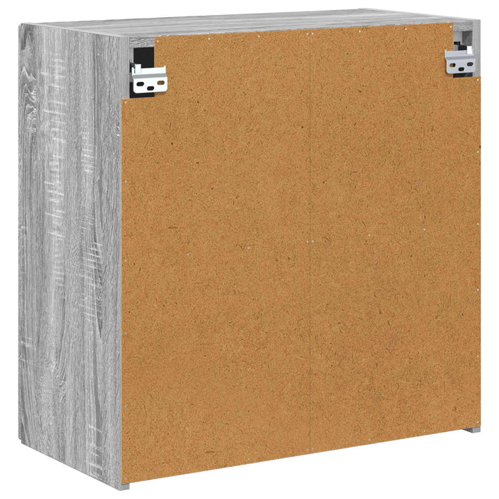 Dulap TV de perete 59,5 x 31 x 60 cm Gri Sonoma Lemn prelucrat - WALTI WALTI