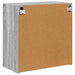 Dulap TV de perete 59,5 x 31 x 60 cm Gri Sonoma Lemn prelucrat - WALTI WALTI