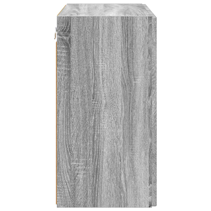 Dulap TV de perete 59,5 x 31 x 60 cm Gri Sonoma Lemn prelucrat - WALTI WALTI