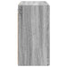 Dulap TV de perete 59,5 x 31 x 60 cm Gri Sonoma Lemn prelucrat - WALTI WALTI