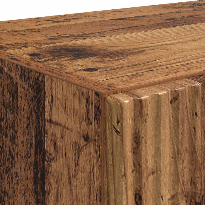 Dulap TV de perete 59,5 x 31 x 60 cm Lemn Vechi Lemn prelucrat - WALTI WALTI