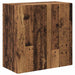 Dulap TV de perete Lemn Vechi 59,5 x 31 x 60 cm Lemn compozit - WALTI WALTI