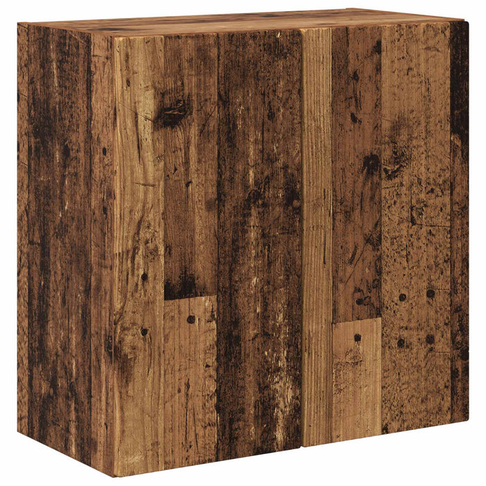 Dulap TV de perete 59,5 x 31 x 60 cm Lemn Vechi Lemn prelucrat - WALTI WALTI