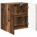 Dulap TV de perete Lemn Vechi 59,5 x 31 x 60 cm Lemn compozit - WALTI WALTI