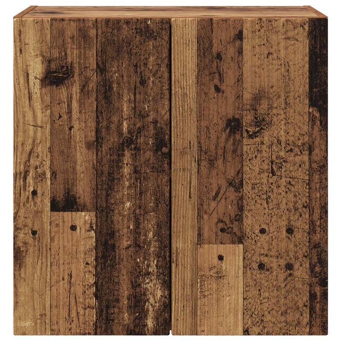 Dulap TV de perete 59,5 x 31 x 60 cm Lemn Vechi Lemn prelucrat - WALTI WALTI