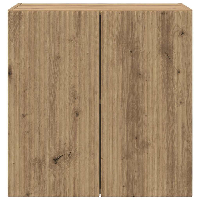 Dulap TV de perete Pe perete Stejar Artizanal 59,5 x 31 x 60 cm - WALTI WALTI
