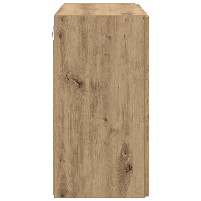 Dulap TV de perete Pe perete Stejar Artizanal 59,5 x 31 x 60 cm - WALTI WALTI