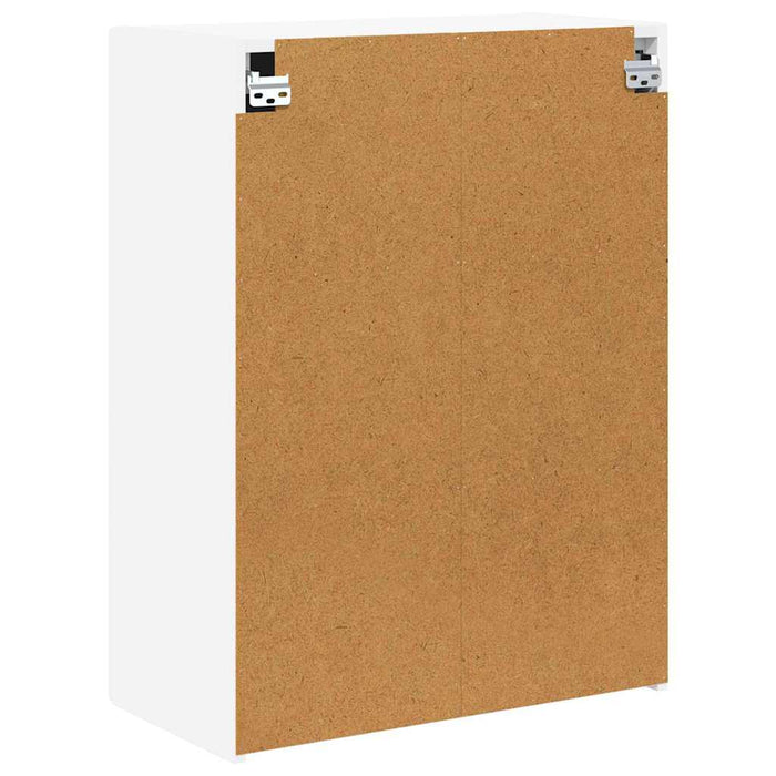 Dulap TV de perete Alb 59,5 x 31 x 80 cm Lemn compozit - WALTI WALTI