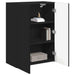Dulap TV de perete Negru 59,5 x 31 x 80 cm Lemn compozit - WALTI WALTI