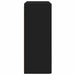 Dulap TV de perete Negru 59,5 x 31 x 80 cm Lemn compozit - WALTI WALTI