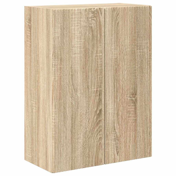 Dulap TV de perete Pe perete Stejar Sonoma 59,5 x 31 x 80 cm - WALTI WALTI