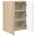 Dulap TV de perete Pe perete Stejar Sonoma 59,5 x 31 x 80 cm - WALTI WALTI