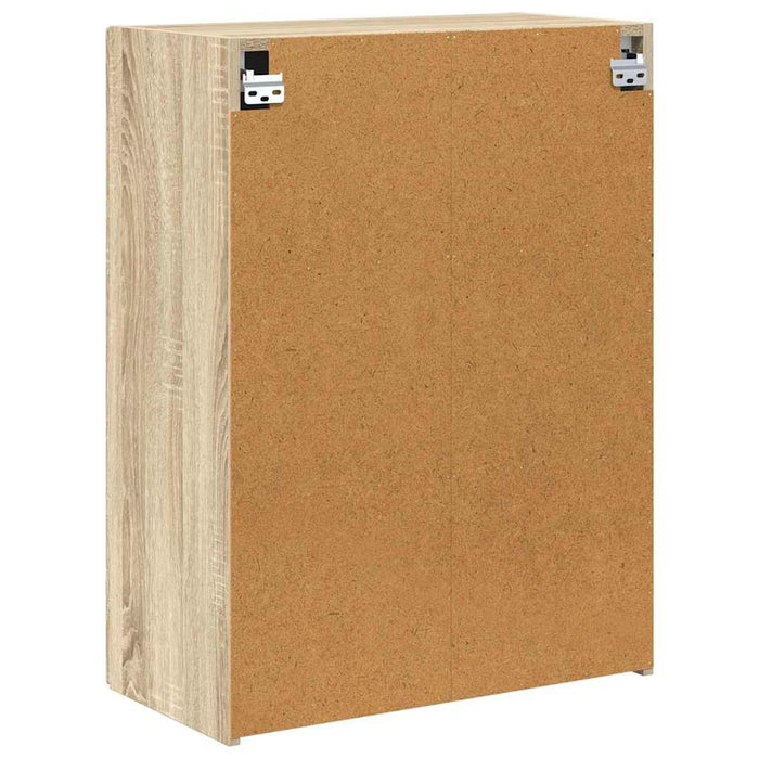 Dulap TV de perete Pe perete Stejar Sonoma 59,5 x 31 x 80 cm - WALTI WALTI