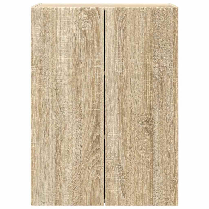 Dulap TV de perete Pe perete Stejar Sonoma 59,5 x 31 x 80 cm - WALTI WALTI