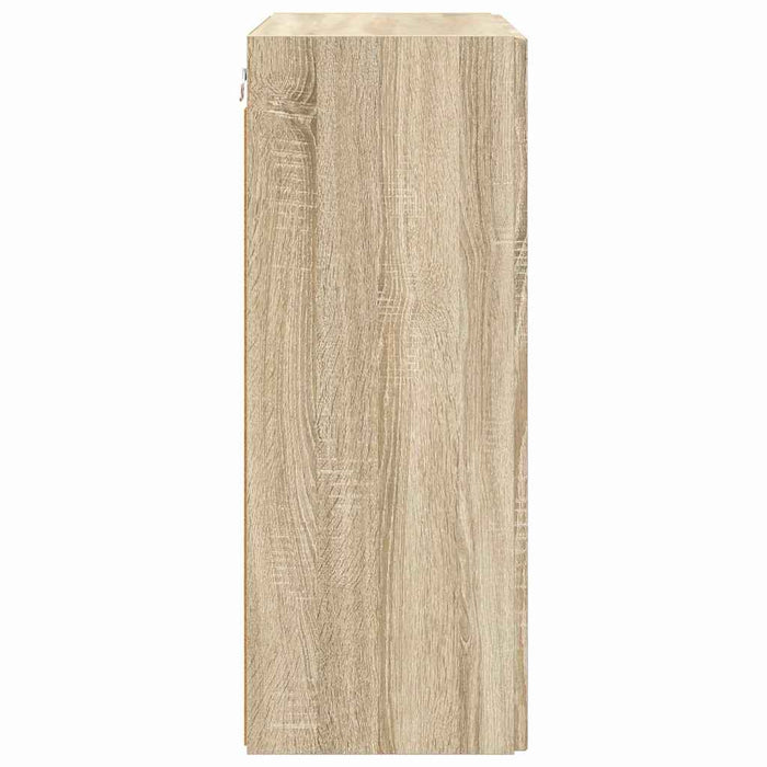 Dulap TV de perete Pe perete Stejar Sonoma 59,5 x 31 x 80 cm - WALTI WALTI