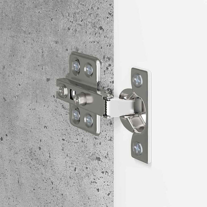 Dulap TV de perete Pe perete Gri din beton 59,5 x 31 x 80 cm - WALTI WALTI
