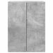 Dulap TV de perete Pe perete Gri din beton 59,5 x 31 x 80 cm - WALTI WALTI