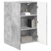Dulap TV de perete Pe perete Gri din beton 59,5 x 31 x 80 cm - WALTI WALTI
