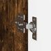 Dulap TV de perete Pe perete Stejar fumuriu 59,5 x 31 x 80 cm - WALTI WALTI