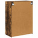 Dulap TV de perete Pe perete Stejar fumuriu 59,5 x 31 x 80 cm - WALTI WALTI