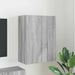 Dulap TV de perete Gri Sonoma 59,5 x 31 x 80 cm Lemn compozit - WALTI WALTI