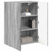 Dulap TV de perete Gri Sonoma 59,5 x 31 x 80 cm Lemn compozit - WALTI WALTI