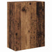 Dulap TV de perete Lemn Vechi 59,5 x 31 x 80 cm Lemn compozit - WALTI WALTI