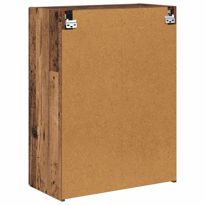 Dulap TV de perete Lemn Vechi 59,5 x 31 x 80 cm Lemn compozit - WALTI WALTI