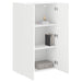 Dulap TV de perete Alb 59,5 x 31 x 100 cm Lemn compozit - WALTI WALTI
