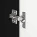 Dulap TV de perete Negru 59,5 x 31 x 100 cm Lemn compozit - WALTI WALTI