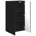 Dulap TV de perete Negru 59,5 x 31 x 100 cm Lemn compozit - WALTI WALTI