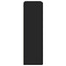 Dulap TV de perete Negru 59,5 x 31 x 100 cm Lemn compozit - WALTI WALTI
