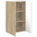 Dulap TV de perete Pe perete Stejar Sonoma 59,5 x 31 x 100 cm - WALTI WALTI