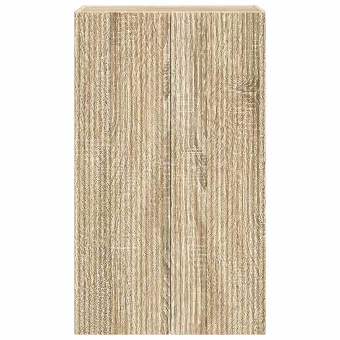 Dulap TV de perete Pe perete Stejar Sonoma 59,5 x 31 x 100 cm - WALTI WALTI