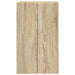 Dulap TV de perete Pe perete Stejar Sonoma 59,5 x 31 x 100 cm - WALTI WALTI