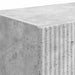 Dulap TV de perete Pe perete Gri din beton 59,5 x 31 x 100 cm - WALTI WALTI