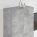 Dulap TV de perete Pe perete Gri din beton 59,5 x 31 x 100 cm - WALTI WALTI