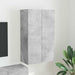 Dulap TV de perete Pe perete Gri din beton 59,5 x 31 x 100 cm - WALTI WALTI