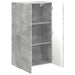 Dulap TV de perete Pe perete Gri din beton 59,5 x 31 x 100 cm - WALTI WALTI