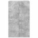 Dulap TV de perete Pe perete Gri din beton 59,5 x 31 x 100 cm - WALTI WALTI