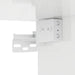 Dulap TV de perete Alb lucios 59,5 x 31 x 100 cm Lemn compozit - WALTI WALTI