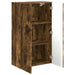 Dulap TV de perete Pe perete Stejar fumuriu 59,5 x 31 x 100 cm - WALTI WALTI