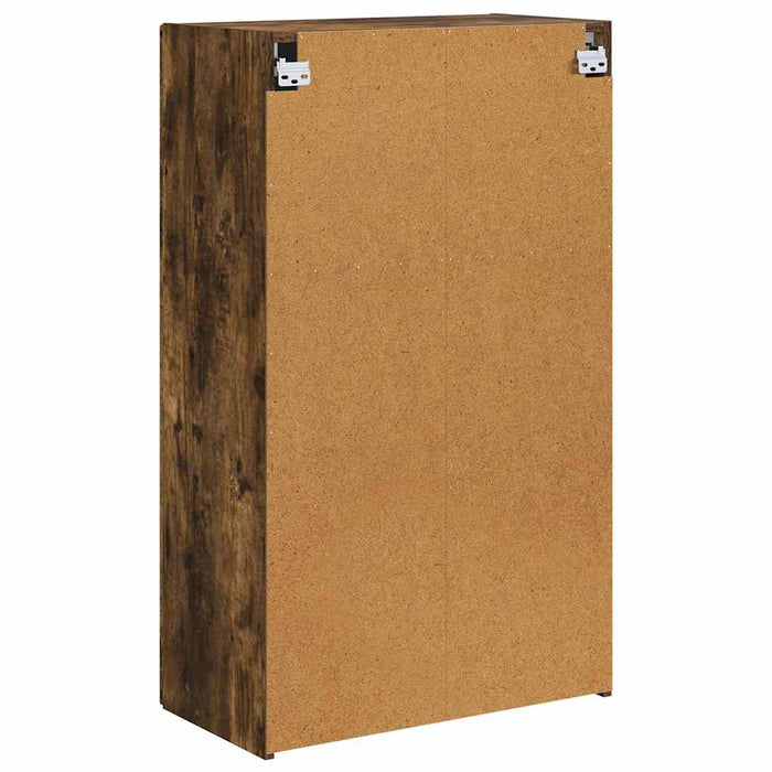 Dulap TV de perete Pe perete Stejar fumuriu 59,5 x 31 x 100 cm - WALTI WALTI