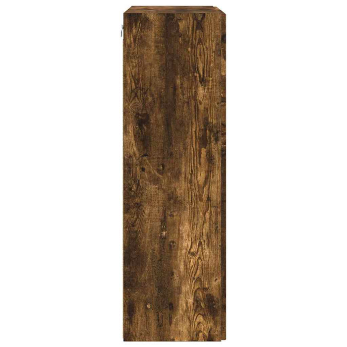 Dulap TV de perete Pe perete Stejar fumuriu 59,5 x 31 x 100 cm - WALTI WALTI