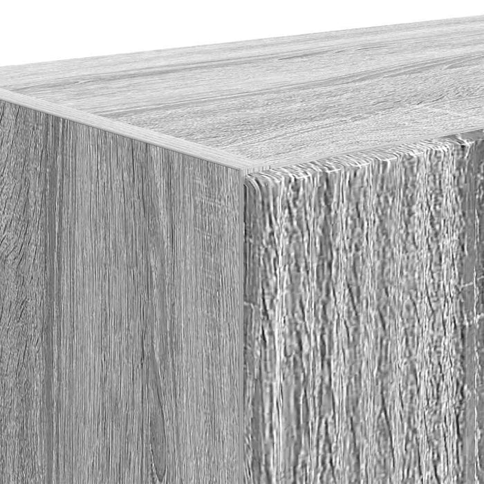 Dulap TV de perete Gri Sonoma 59,5 x 31 x 100 cm Lemn compozit - WALTI WALTI