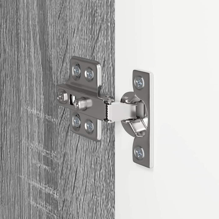 Dulap TV de perete Gri Sonoma 59,5 x 31 x 100 cm Lemn compozit - WALTI WALTI