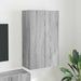 Dulap TV de perete Gri Sonoma 59,5 x 31 x 100 cm Lemn compozit - WALTI WALTI