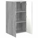Dulap TV de perete Gri Sonoma 59,5 x 31 x 100 cm Lemn compozit - WALTI WALTI