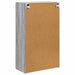 Dulap TV de perete Gri Sonoma 59,5 x 31 x 100 cm Lemn compozit - WALTI WALTI